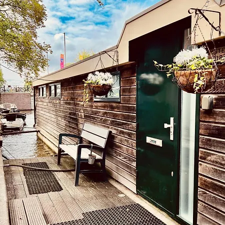 Båthotell Houseboat On The Nieuwe Keizersgracht *