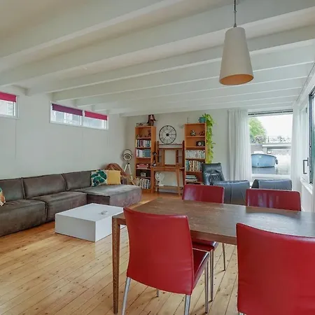 보트호텔 Houseboat On The Nieuwe Keizersgracht